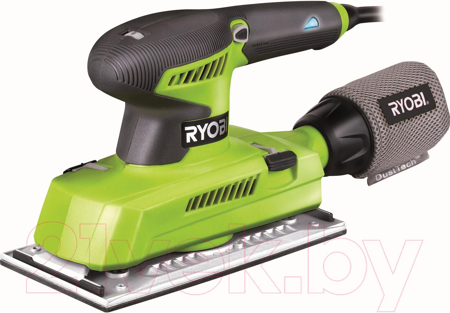 Фотография Вибрационная шлифовальная машина Ryobi Фотография Вибрационная шлифовальная машина Ryobi