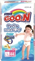 Подгузники-трусики Goo.N L Girl 9-14кг (44шт) -