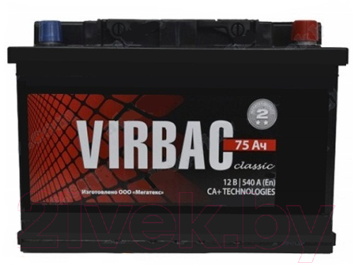 Автомобильный аккумулятор Virbac