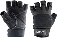 Перчатки для пауэрлифтинга Torres PL6051L (L) -