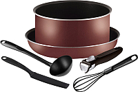 Набор кухонной посуды Tefal Ingenio Red 4154840 -