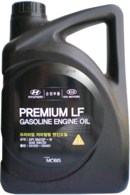 hyundai premium gasoline lf 5w-20