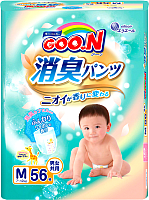 Подгузники-трусики Goo.N Aromagic M (56шт) -